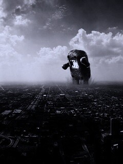 Демокун-годзилла обои