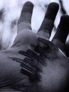 Город на ладони обои