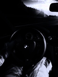 За рулём BMW обои