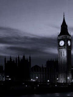 Биг Бен и здание парламента ночью обои