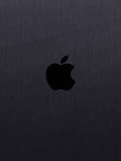 Apple на деревянном покрытие обои