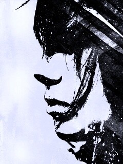 Стильные черно-белые обои обои