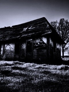 Разрушенная хата обои