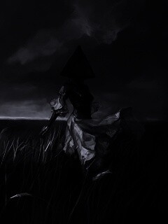 Треугольная голова обои