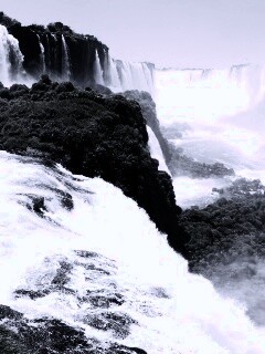 Край водопадов обои