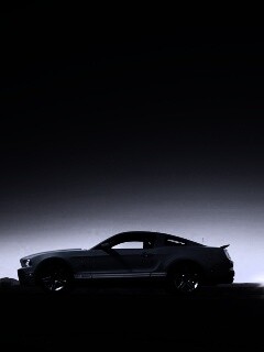 Синий форд мустанг обои