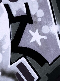 Блик на граффити обои