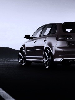 Audi модели RS3 сзади обои