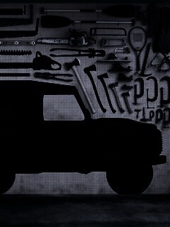 Типичный гараж обои