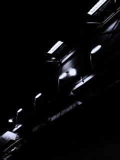 Платформа ночью обои