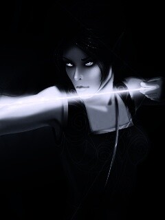 Эльфийская лучница обои