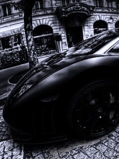 Ламборжини и Порше широкоугольным объективом обои