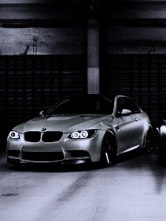 Черный и зеленый BMW M3 обои