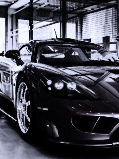 Суперкар бордового цвета обои