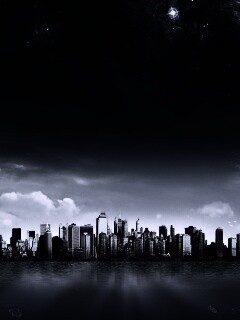 Город на острове обои