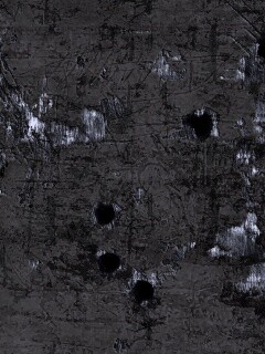 Пулевые отверстия в желтом листе обои