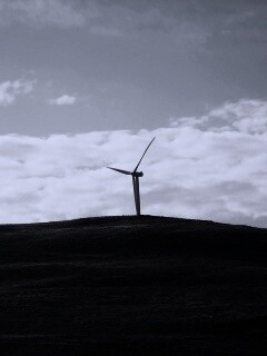 Ветряки в поле обои