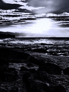 Закат на море обои