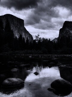 Мелкое русло реки обои