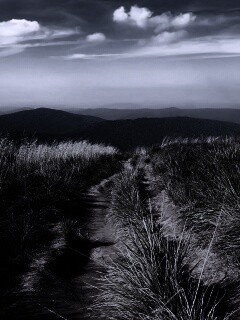 Дорога высоко в горах обои