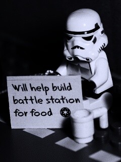 Помогу построить Звезду Смерти за еду обои