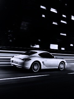 Porsche на трассе обои