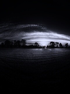 Поле широкоугольным объективом обои