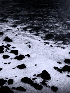 Каменистый берег обои