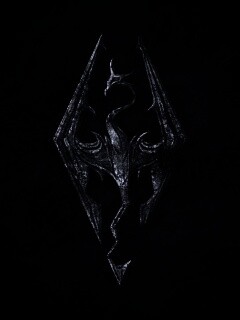Логотип Skyrim обои