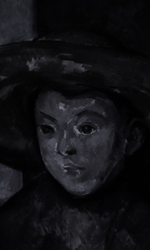 Мальчик в шляпе обои