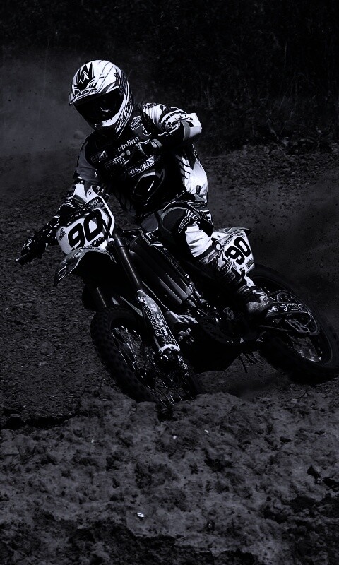 На мототреке обои