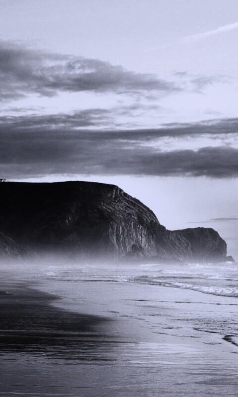 Горы уходящие в море обои