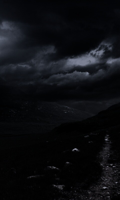 Тропинка средь холмов обои