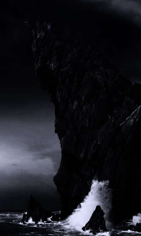 Бой на скале обои