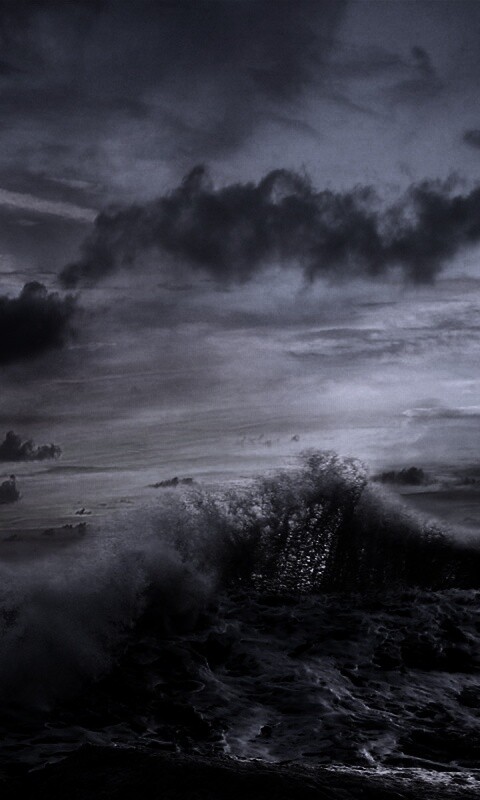 Бушующее море обои