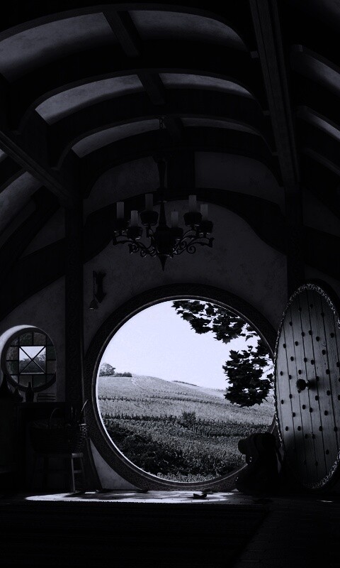 Дом хоббитов обои