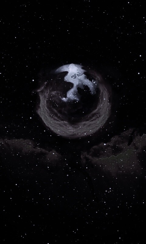 Firefox в космосе обои