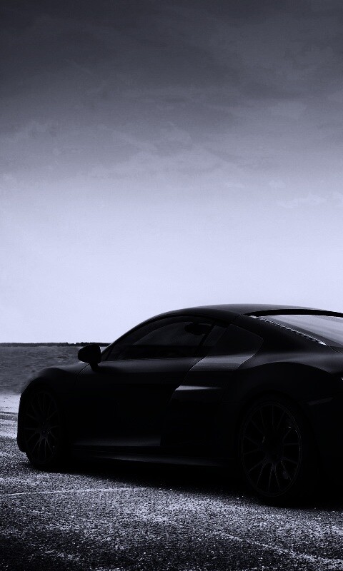 Черный ауди ТТ обои