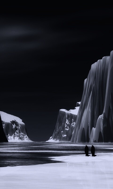 Ледяные горы обои