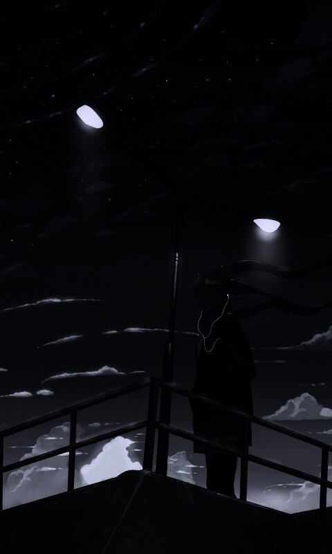 Под фонарем обои