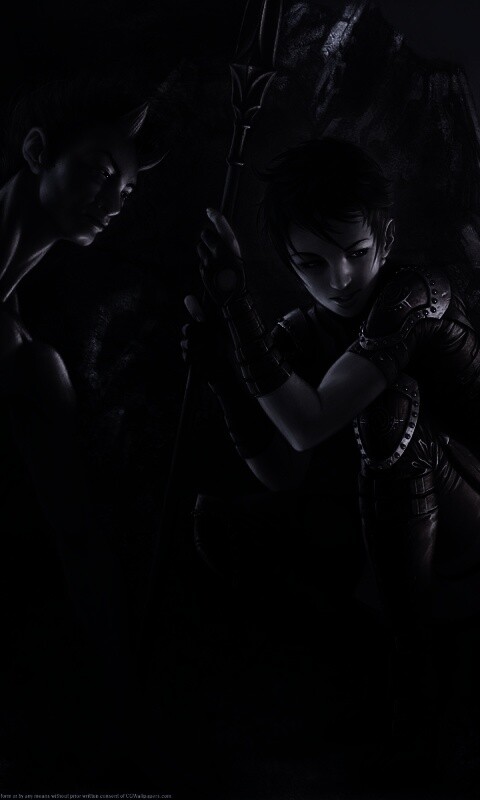 Девушка и сильван обои