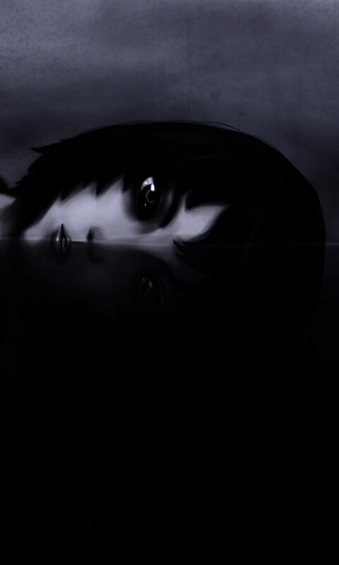 Девочка в воде обои