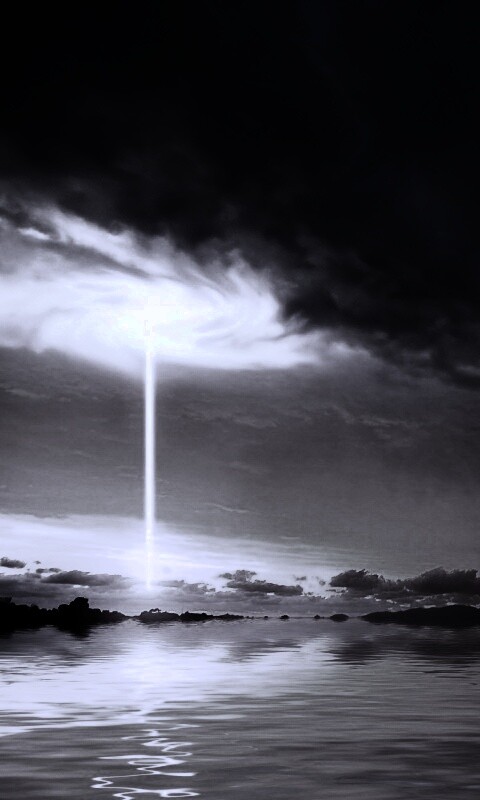 Луч с неба обои