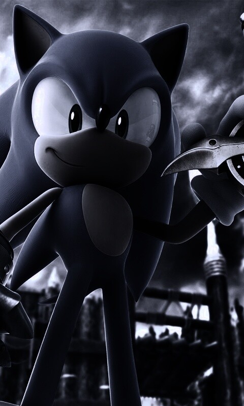 Соник с мечем обои