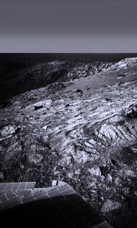 Снимок с марсохода обои