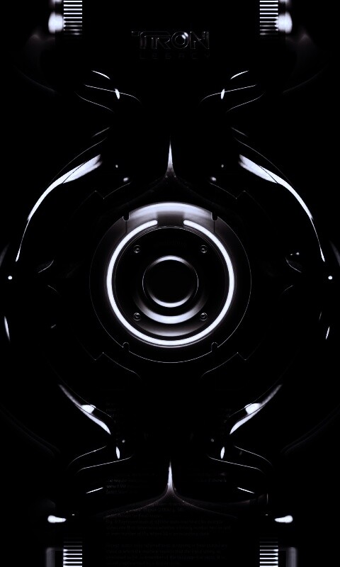 Tron Data Amber обои