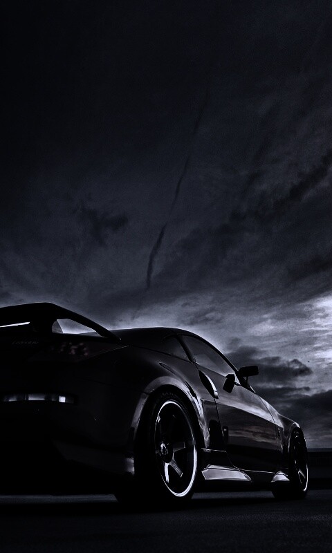 Красный ниссан обои