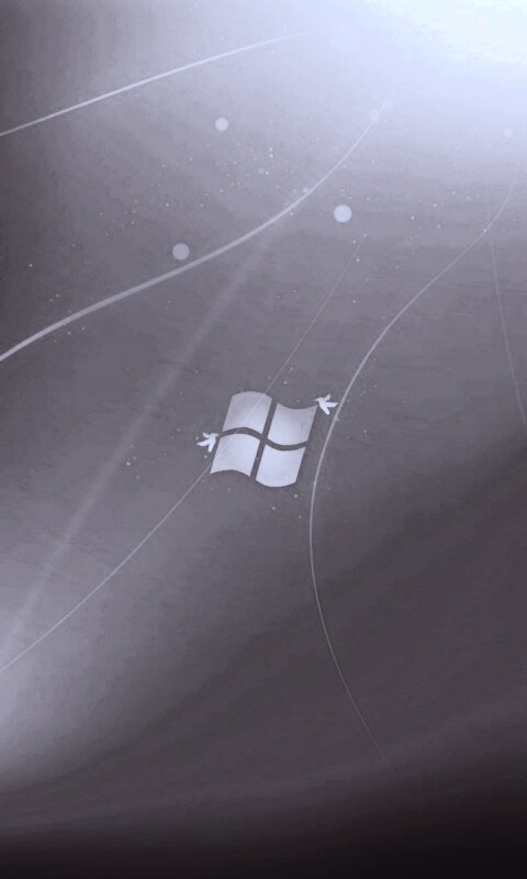 Оранжевый логотип Windows обои