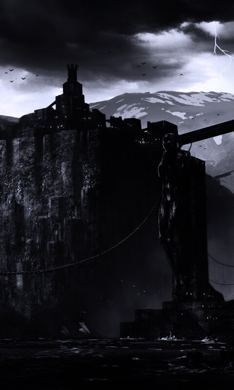 Концепт арт из Dragon Age 2 обои