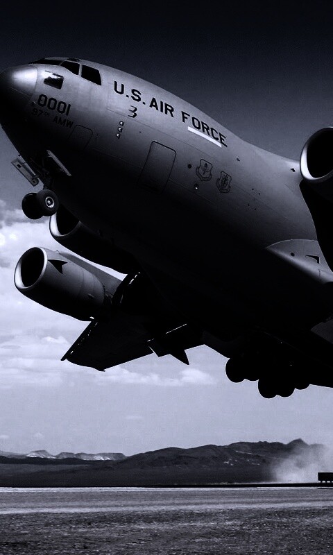 Транспортный самолет воздушных сил США обои